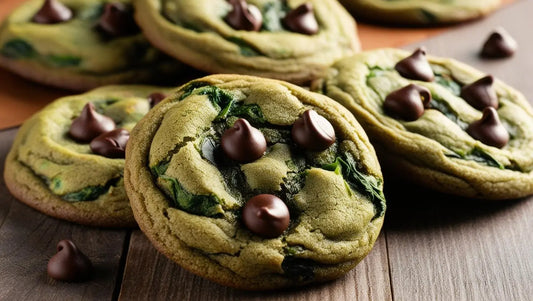 Healthy & Delicious Spinach Chocolate Cookies!