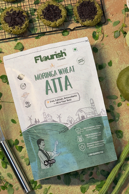 Moringa Wheat Atta