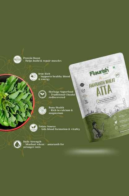 Amaranth Wheat Atta