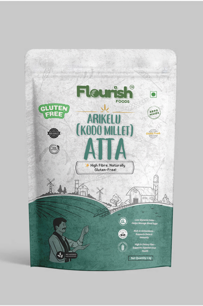 Kodo (Arikelu) Millet Atta - 100% Gluten Free