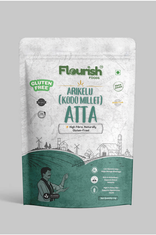 Kodo (Arikelu) Millet Atta - 100% Gluten Free