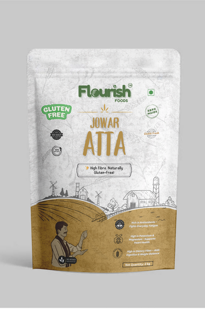 Jowar Atta – Light, Fibre-Rich & Naturally Gluten-Free