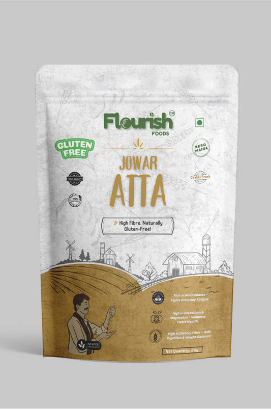 Jowar Atta – Light, Fibre-Rich & Naturally Gluten-Free