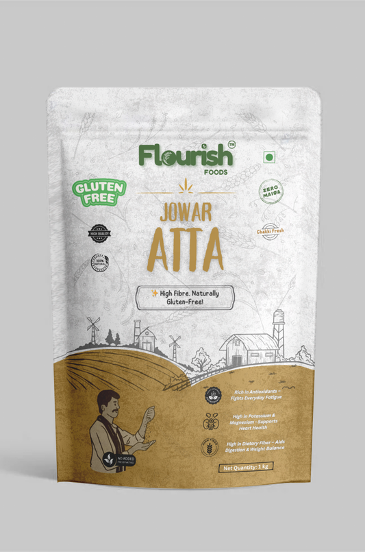 Jowar Atta – Light, Fibre-Rich & Naturally Gluten-Free