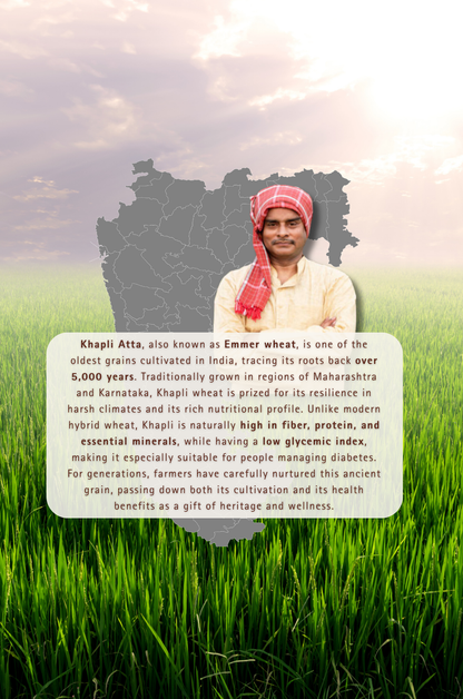 Khapli (Emmer) Wheat Atta