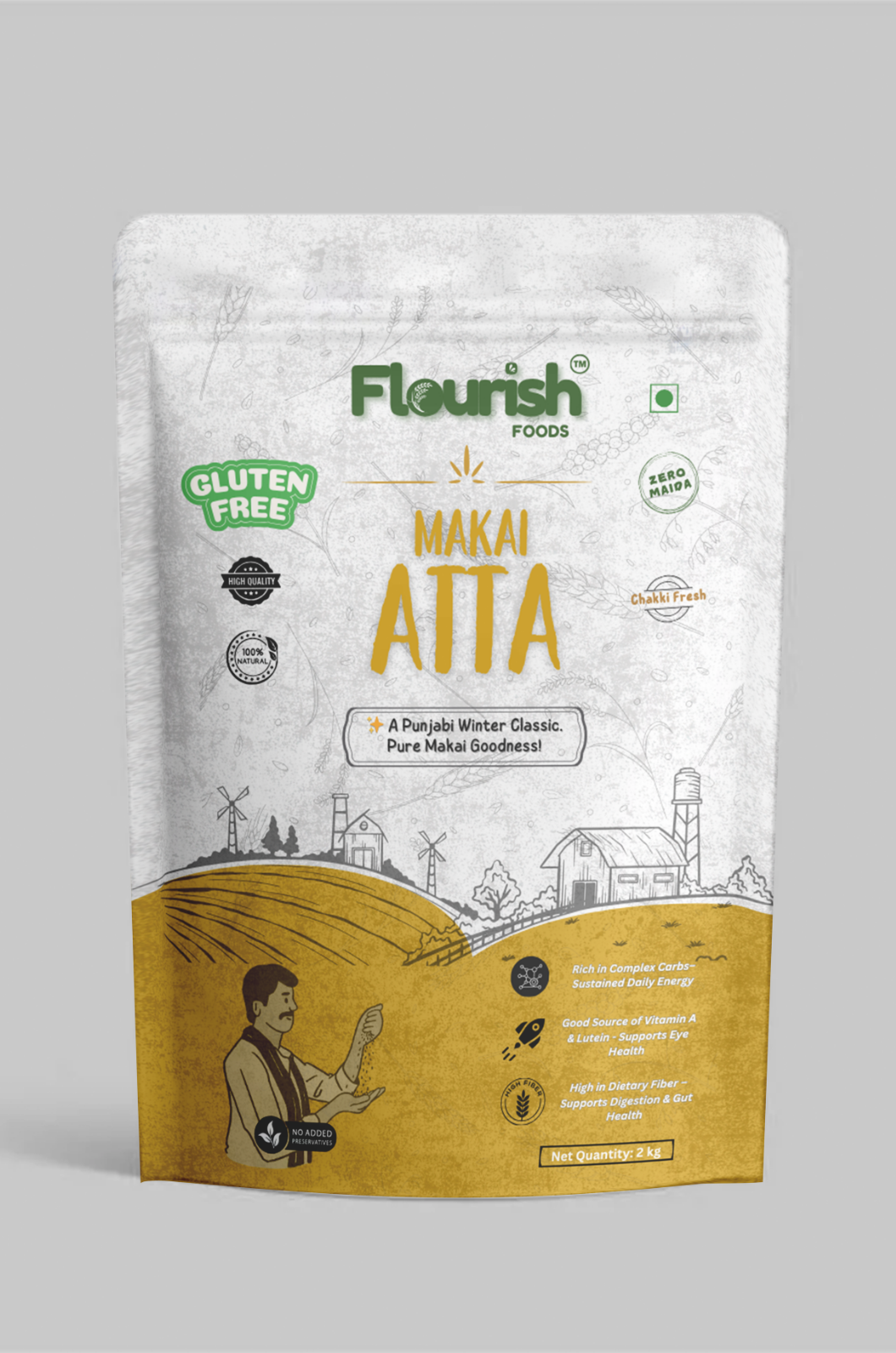 Makai Atta – Light, Naturally Gluten-Free & Easy to Digest
