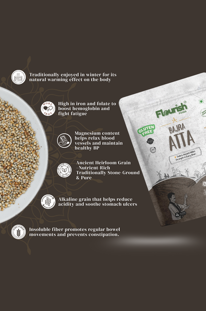 Bajra [Pearl Millet] Atta - 100% Gluten Free
