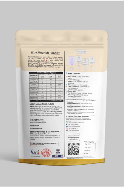 Makai Atta – Light, Naturally Gluten-Free & Easy to Digest