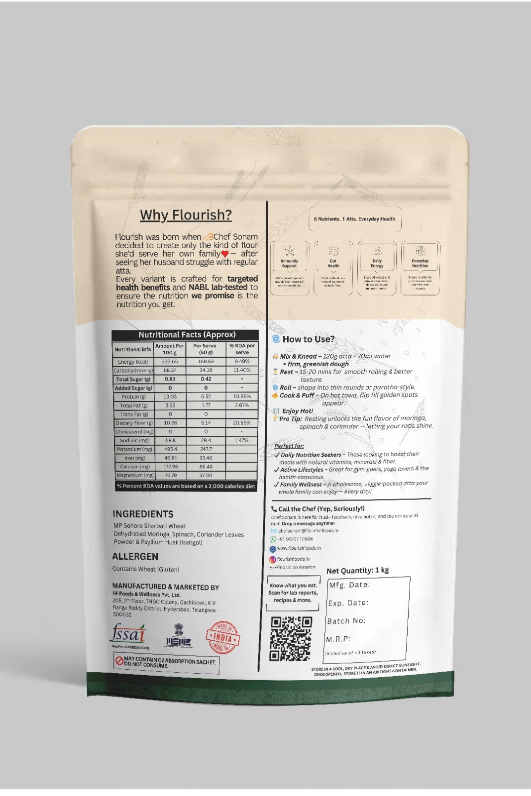 5-in-1 Nutrition Atta