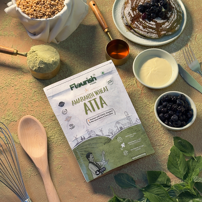 Amaranth Wheat Atta