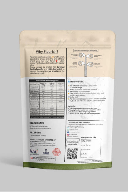Amaranth Wheat Atta