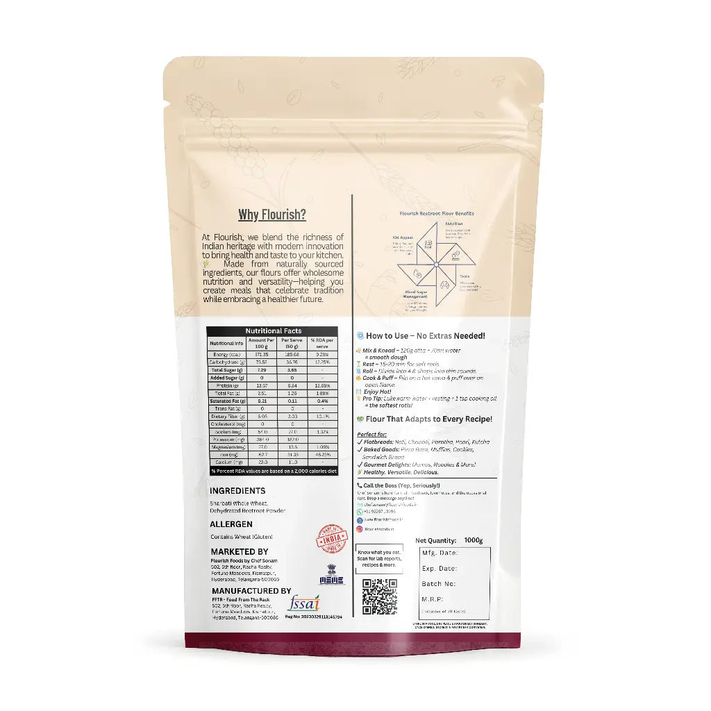 Beetroot Atta