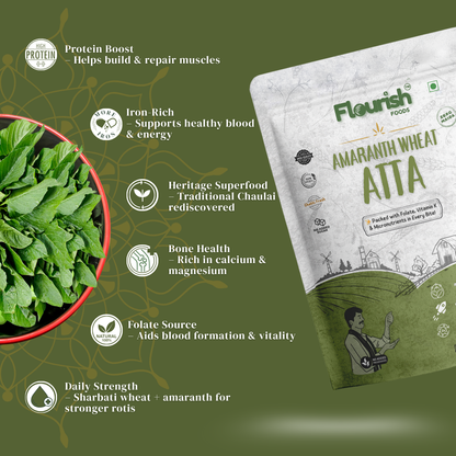 Amaranth Wheat Atta