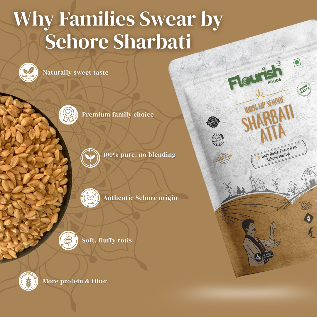 Sharbati Wheat Atta