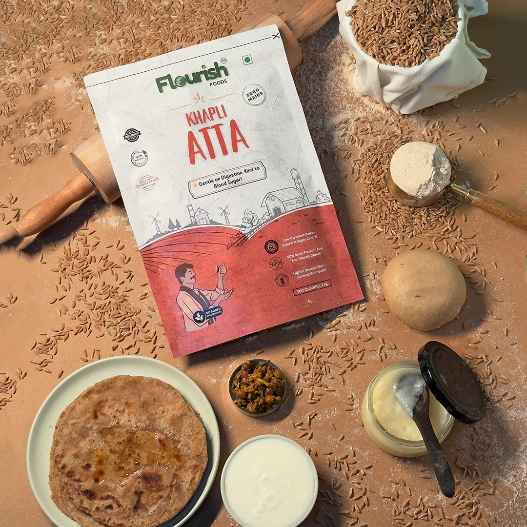 Khapli (Emmer) Wheat Atta