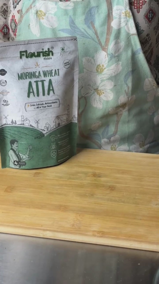 Moringa Wheat Atta